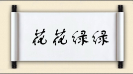 花花绿绿对对子图片