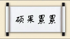 硕果累累对对子图片